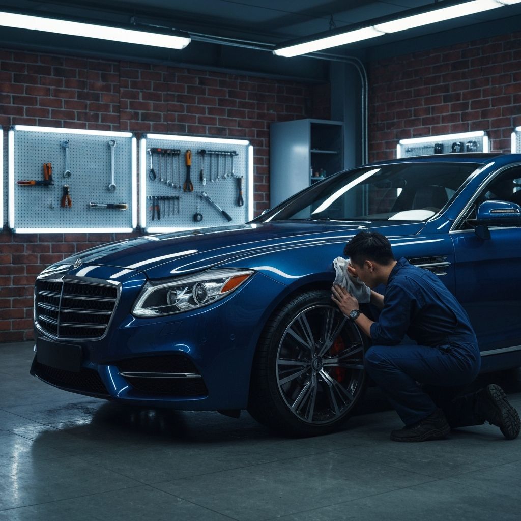 Luxury car detailing