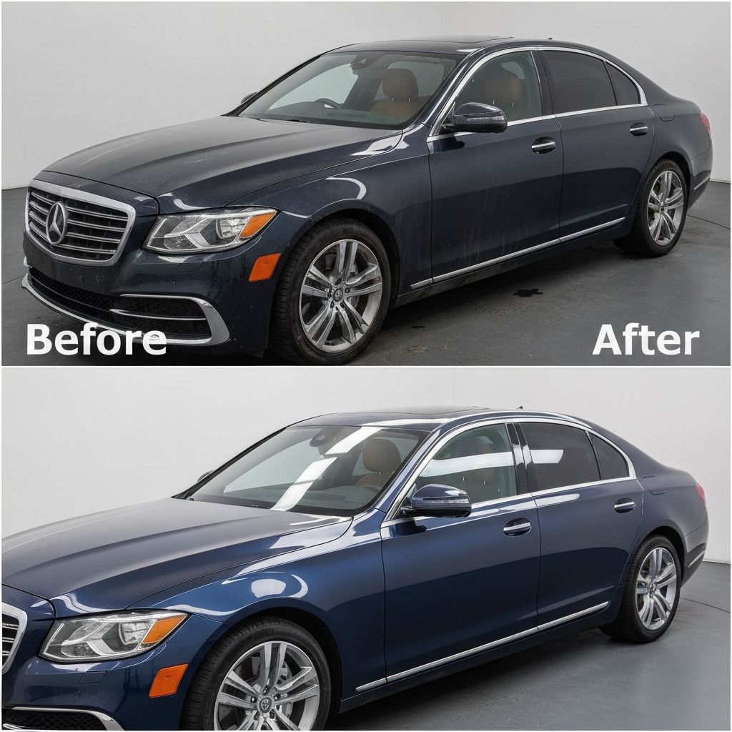 Exterior detailing results