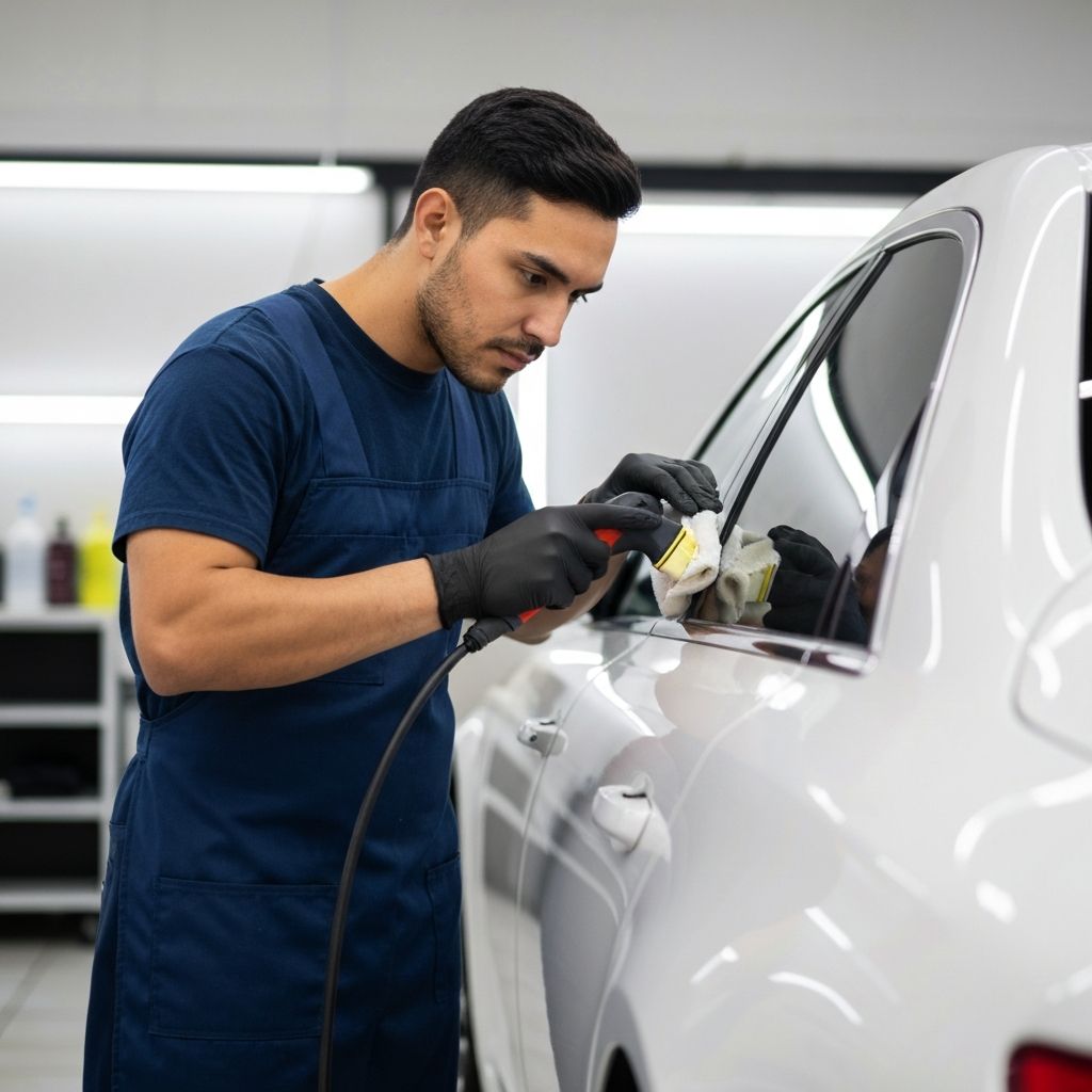 GLANS AUTO professional at work